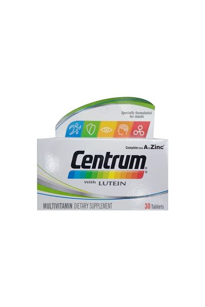 Centrum Silver with Lutien Multivitamin Supplement, 30 Tablets