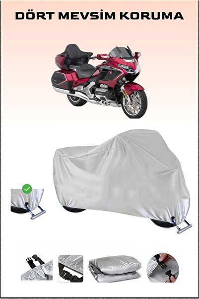 Breen Honda Goldwing GL 1800 - مشمع دراجة نارية آمن ومقاوم للماء متوافق مع القفل