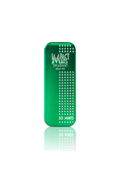 IMPACT MINTS حلويات إمباكت إس إس سبيرمينت إس إف 9 جرام 50 قطعة