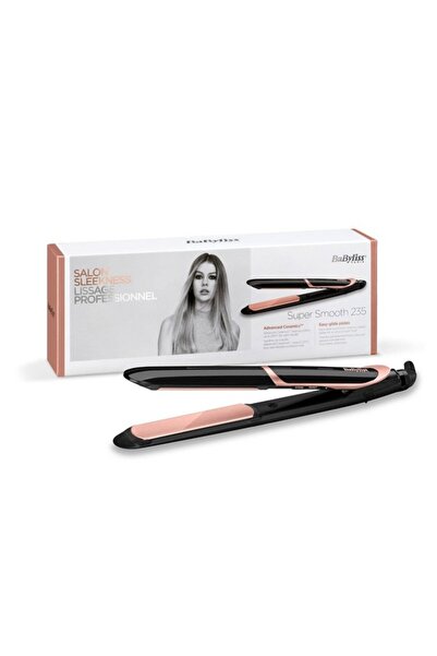 BABYLİSS 6-Settings Titanium Ceramic Hair Straightener - 2 Years Warranty