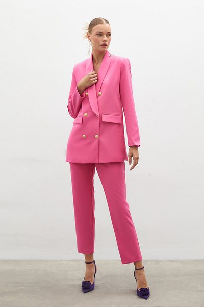 Sateen Corsage Detailed Trousers