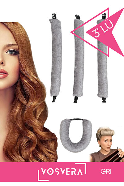 vosvera 3 buc Velvet Hair Wave Maker pentru coafarea părului, ondulator pentr...