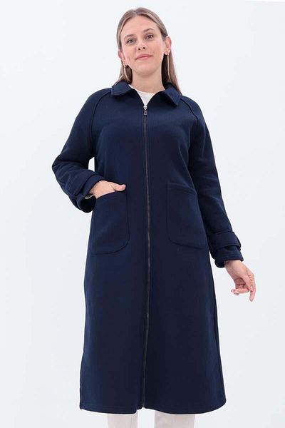 ALLDAY Μπλε Navy-Apolet Reglan Ζακέτα