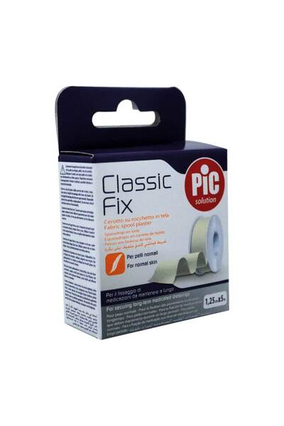Pic لفافة تثبيت كلاسيكية، 1.25 سم × 5 متر