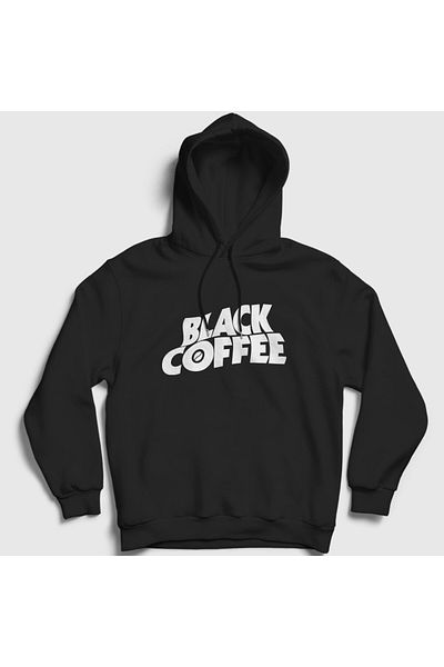 Presmono Black Coffee Filter Hooded Unisex Sweatshirt 507043 Tt