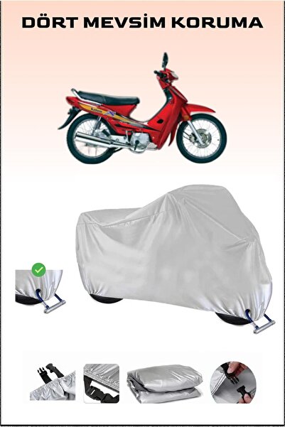 Breen Kanuni Seyhan 100c - مشمع دراجة نارية آمن ومقاوم للماء متوافق مع القفل