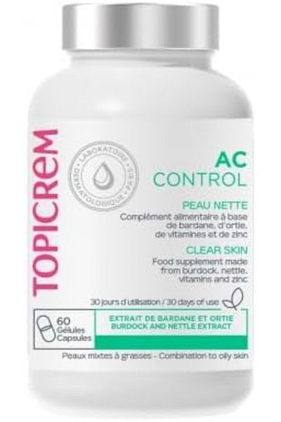 Topicrem Ac Control Clear Skin Food Suppliment Cap 60S (Top028)