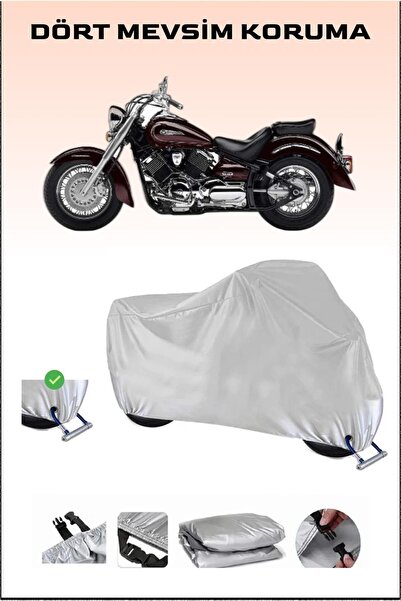 Breen Yamaha XVS 1100 Drag Star - مشمع دراجة نارية آمن ومقاوم للماء متوافق مع...