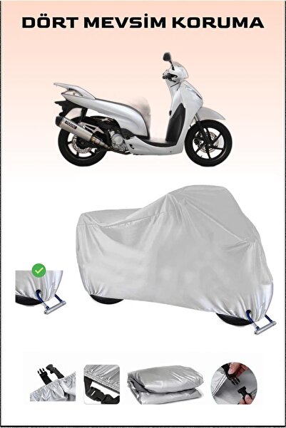 Breen دراجة نارية بقفل متوافق مع Honda SH 300 - قماش متين آمن ومقاوم للماء