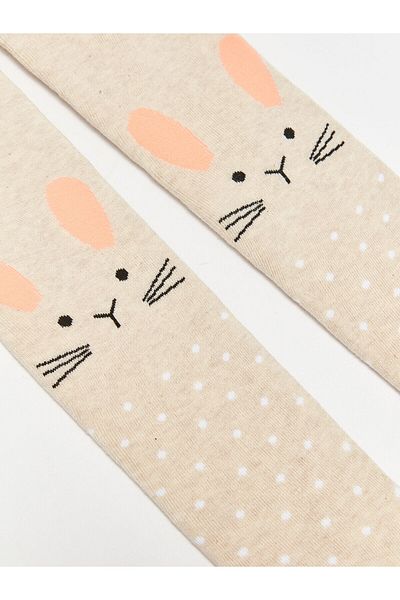 LC Waikiki Lcwk Patterned Girl's Towel Pantyhose