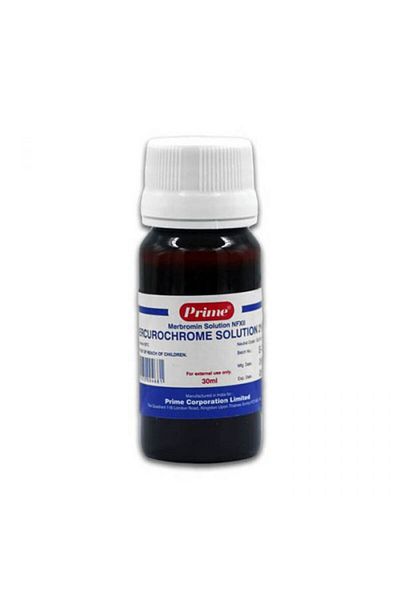 Prime Mercurochrome 2% Soln 30Ml