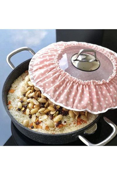 Morlay 2 Pieces Rice Brewing Cover Demlematik Pot Lid Cap