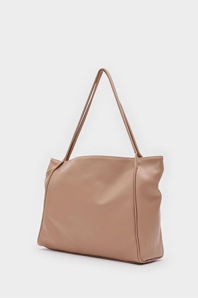 Shule Bags Geantă de umăr Oslo Bigger Mink - Design confortabil și elegant