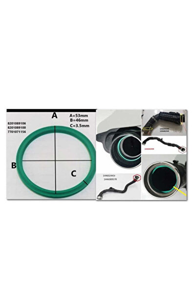 OEK 8201089106 Turbo Hortumu Contasi Clio Iv-Mgn Iii-Fluence 518120729