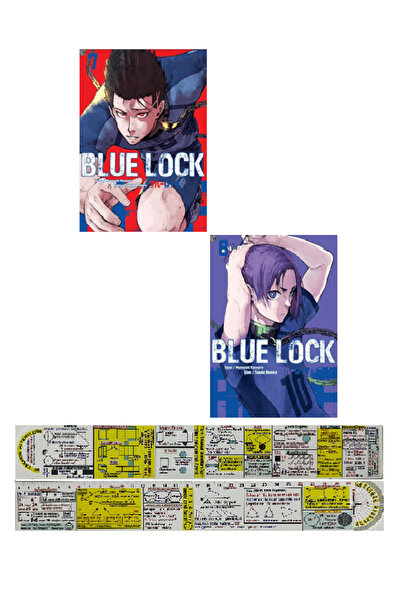Komik Şeyler Blue Lock 7-8. Ciltler Manga Seti