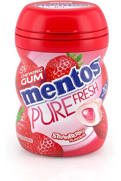 Mentos P/F فراولة نانو 10 قطع
