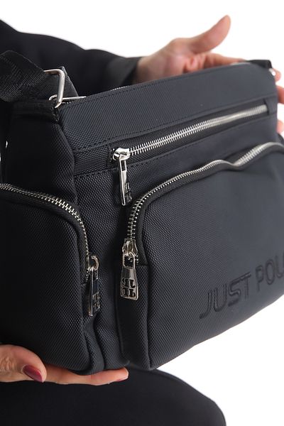 Just Polo Women's Cross Shoulder Pocket Detailed Casual Adjustable Long Strap Postman Sleeve Bag