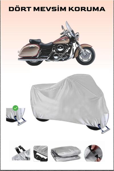 Breen دراجة نارية مع قفل آمن ومقاوم للماء لـ Kawasaki VN 1500 - Classic Tourer