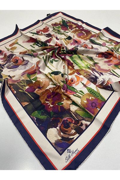 Silk Home Twill Polyester Scarf