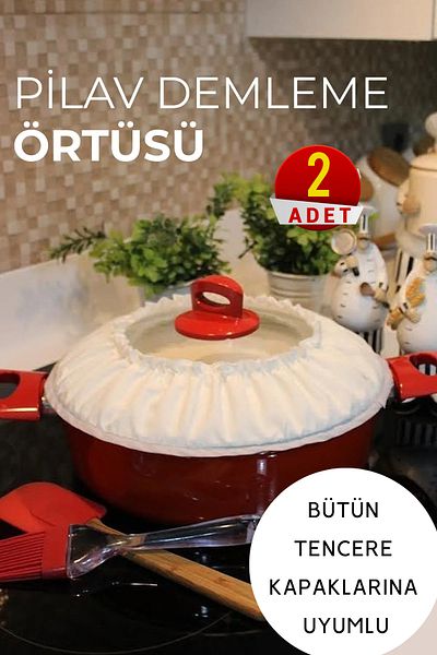Morlay 2 Pieces Rice Brewing Cover Demlematik Pot Lid Cap
