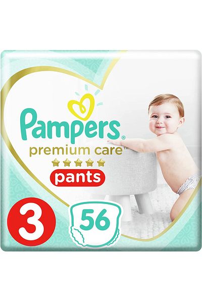 Pampers Pc Pants Ssp S3 1 2*56