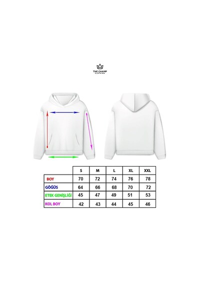 The Champ Clothing Φούτερ με κουκούλα με κουκούλα με κουκούλα Kemal Atatürk με στάμπα μαύρου χρώματος