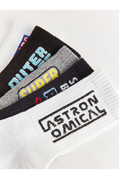 LC Waikiki Lcwk Шарени чорапи за момчета от 5 части