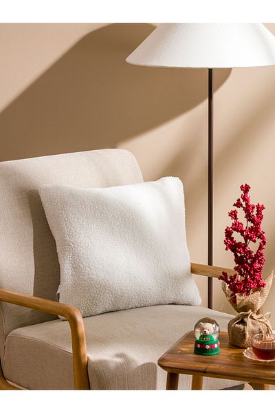 LC Waikiki Λούτρινο Κάλυμμα Μαξιλαριού 45x45 εκ