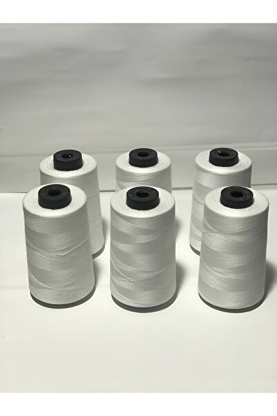 Lider Sewing Thread Set of 6 Sewing Thread 120 No 5000m, Polyester