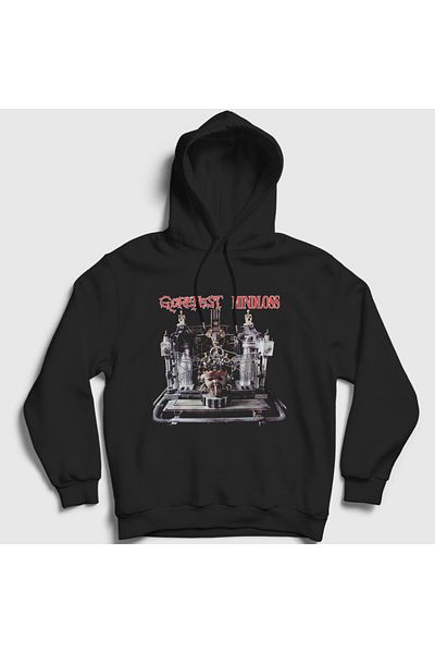 Presmono Μεταλλικό Gorefest Unisex Μαύρο Φούτερ με κουκούλα - Mindloss 512143 ττ