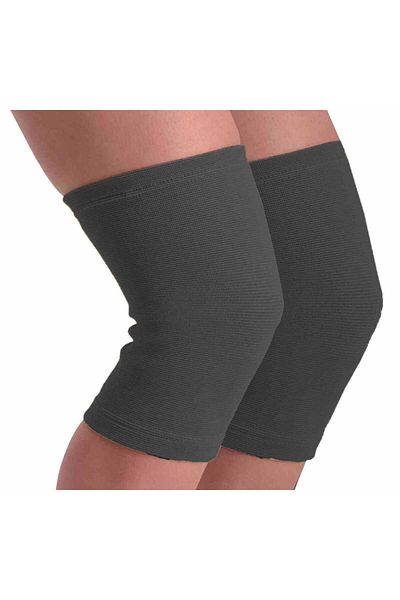 Ht Sağlık Black Seamless Unlined Sports Wool Knee Pads
