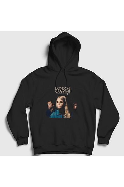 Presmono Φούτερ Unisex Truth Music London Grammar Hooded - Μαύρο 515133 ττ