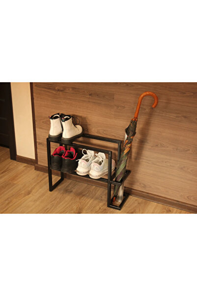 AJU Metal Ayakkabılık ve Şemsiye Standı Modern Giriş Düzeni için Şık Depolama...