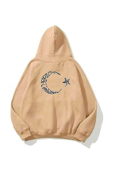 The Champ Clothing Φούτερ με κουκούλα σε μπεζ χρώμα, Unisex, με κουκούλα, φούτερ με κουκούλα Kemal Atatürk