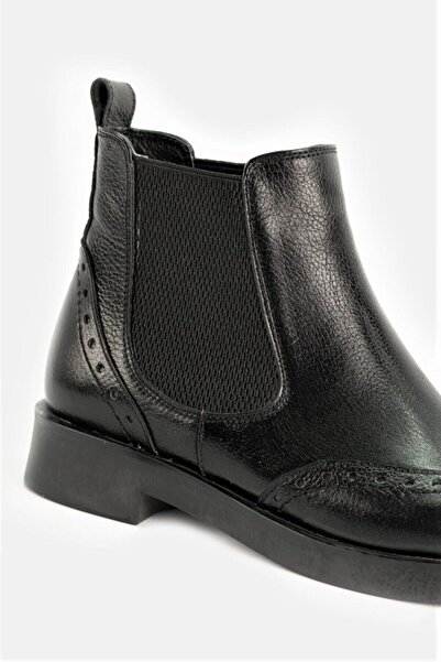 TUNAELLİ Kadın Siyah Bot & Bootie