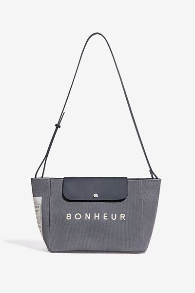 Bonheur Clutch+Bag N ° 6 - Ghost Gray