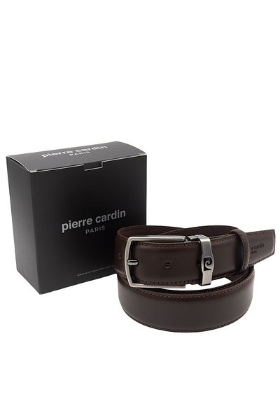 Pierre Cardin Brown Analin Leather Men's Belt Pc-Anld06
