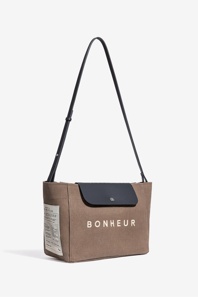 Bonheur Clutch+Bag N ° 6 - Chocolate Malt