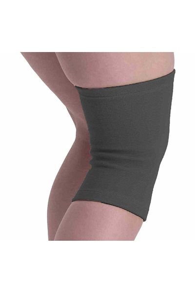 Ht Sağlık Black Seamless Unlined Sports Wool Knee Pads