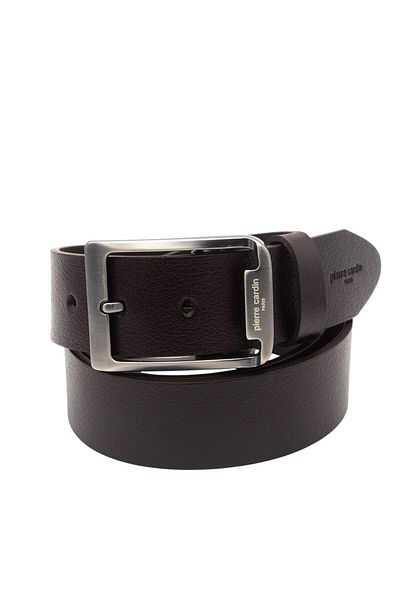 Pierre Cardin Brown Leather Men's Belt Pc-3100K6Z