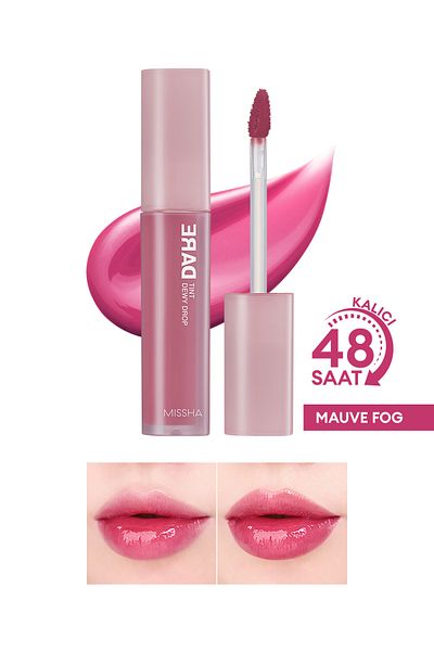 Missha Bright Tint Dare Tint Dewy Drop That Lasts Long, Moist Finish (Mauve Fog)