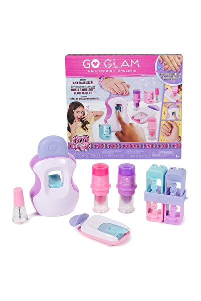 Spinmaster Cool Maker, GO GLAM Studio Tırnak Seti, 4 Tasarımla 200 Tırnak Sti...