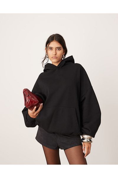 Hiccup Extra Oversize Hoodie με χοντρό φλις κουκούλα