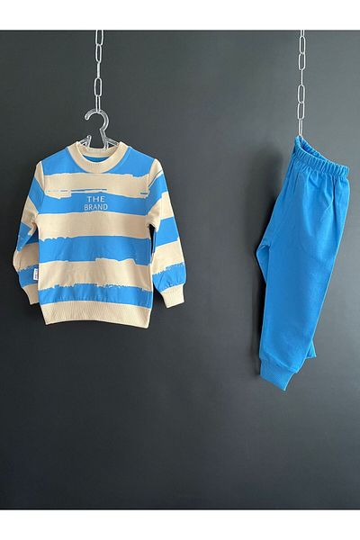 Zelhankids Σετ αθλητική φόρμα με ριγέ σχέδιο