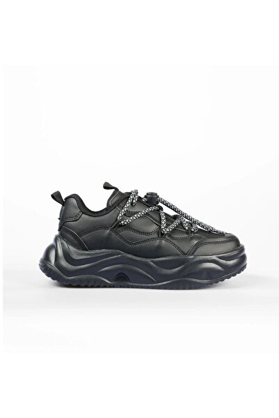 Vicco Dublin Light Girl's Black Sneaker