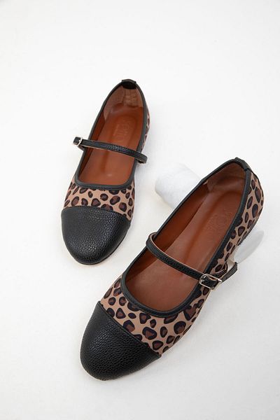 SOHO 20018 Modell Leopard gemustert Damen Babet