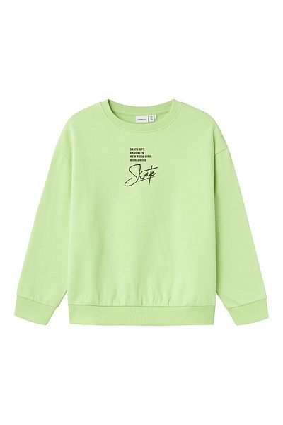 name ıt Nkmslaslo Ls Rlx Sweat Bru Box Green 13236395