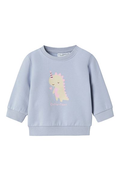 name ıt Nbfvrillie Ls Sweat Box Bru - Blue 13226050