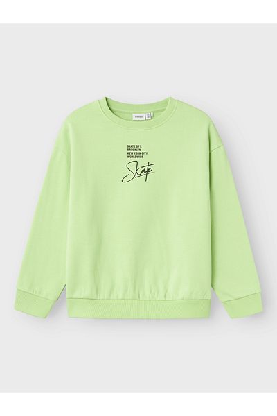 name ıt Nkmslaslo Ls Rlx Sweat Bru Box Green 13236395
