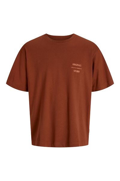 Jack & Jones Braunes Herren-T-Shirt 12277896
